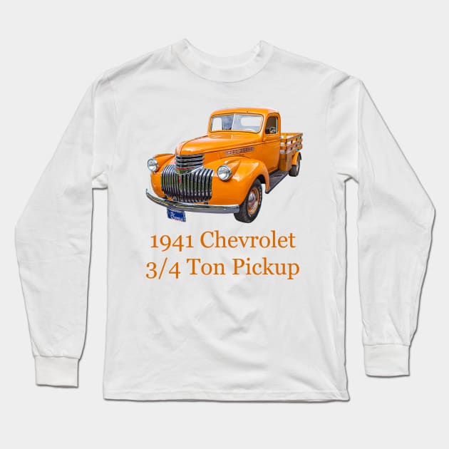 1941 Chevy Truck Long Sleeve T-Shirt by mtbearded1
